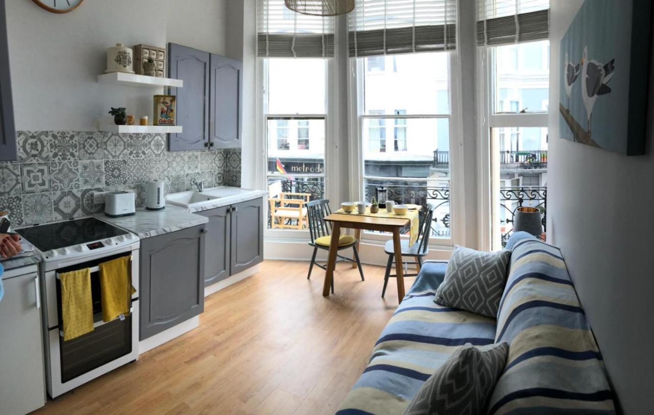 Striking Seaside One Bed Balcony Flat In Brighton Apartment Luaran gambar